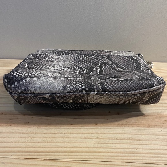 Nicole by Nicole Miller Faux Snakeskin Crossbody - Picture 9 of 9